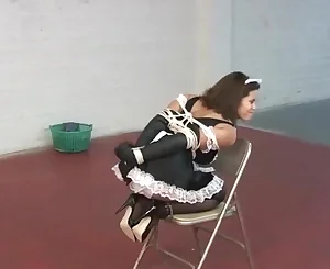 French Maid Restrain bondage