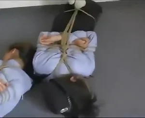 Japanese Police Soldier Restrain bondage milky socks