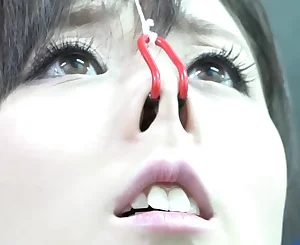 Bondage & discipline JAV Yuu Kawakami CMNF Nose Hook Oral pleasure